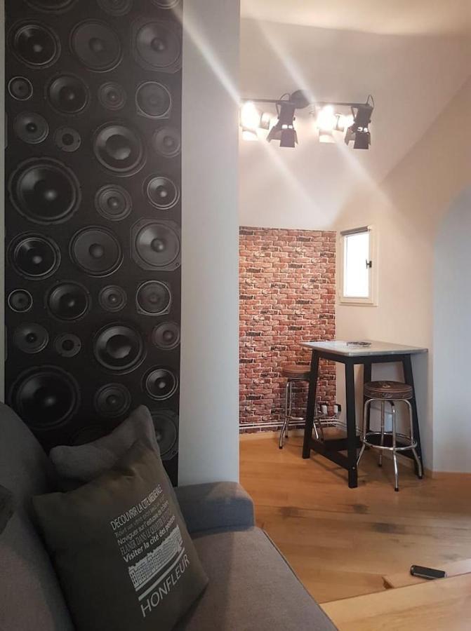 Le Rock Studio Honfleur Bagian luar foto