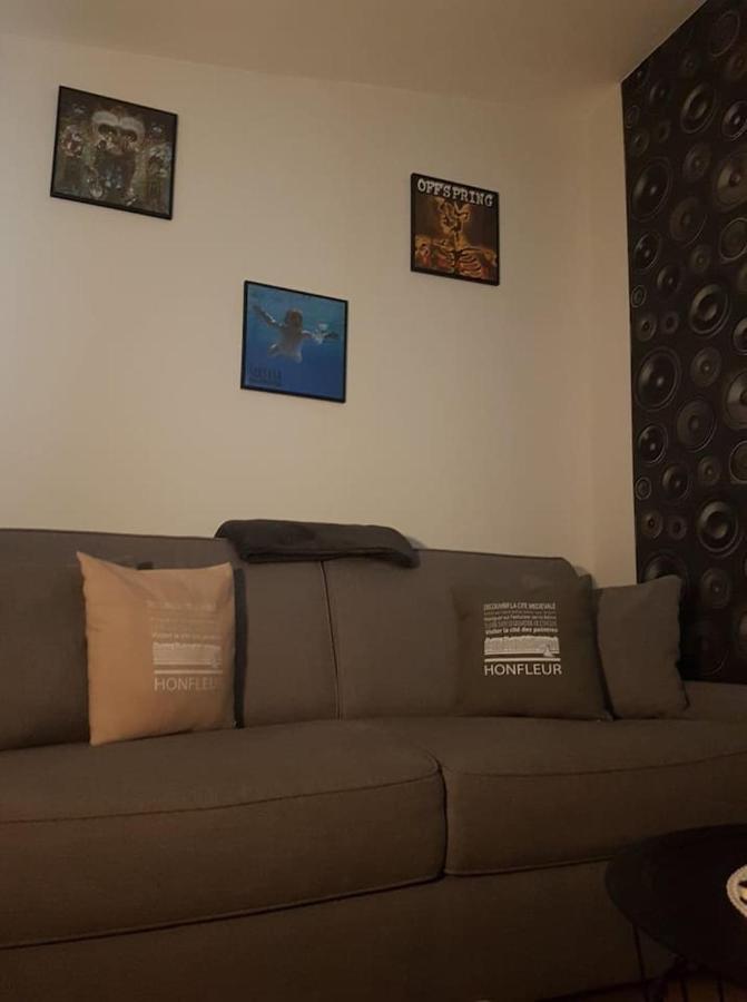 Le Rock Studio Honfleur Bagian luar foto