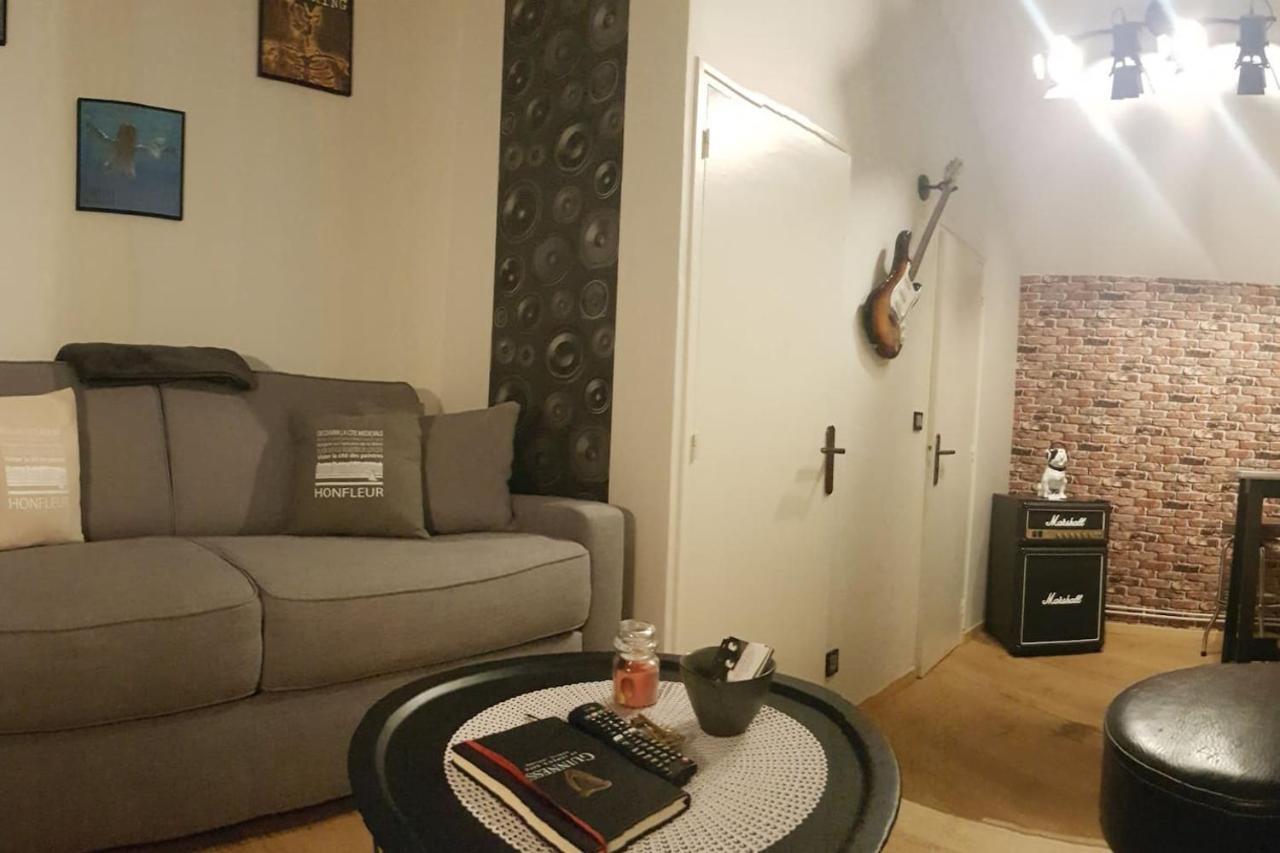 Le Rock Studio Honfleur Bagian luar foto